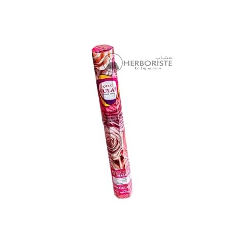 Bâton d'encens parfum rose - 20 sticks - عود الند برائحة الوردs