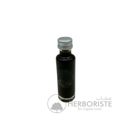 Encre noir à l'eau de Rose et Safran - 20ml - حبربالماء الورد والزعفران