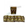 Henné Royal couleur brun doré pour cheveux - 6 sachets-حنة رويال