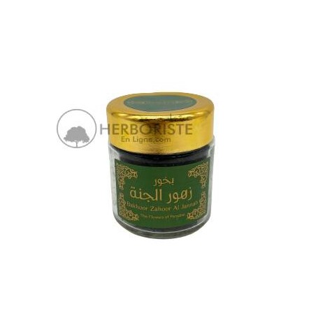 Encens Fleurs du paradis - Boukhour Zahoor Al jannah - 60g