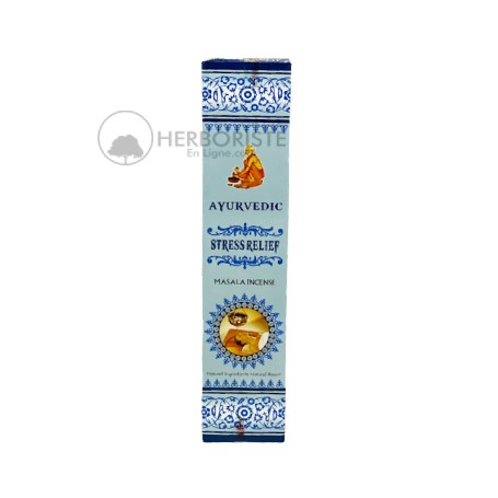 Encens naturel AYURVEDIC STRESS RELIEF - 15 sticks