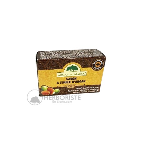 Savon à l'Huile d'Argan du Maroc - Sans Paraben - 80g