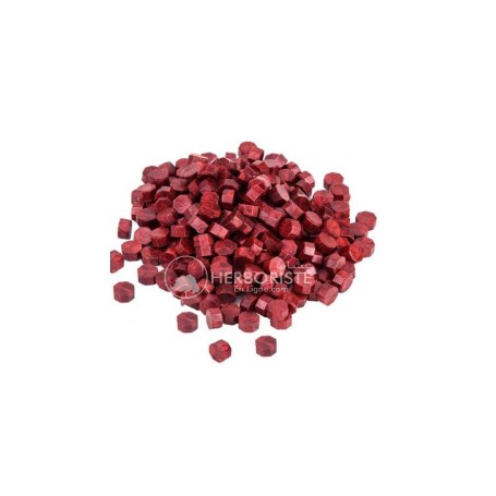 Lk - Cire à cacheter en morceaux couleur rouge - 10g - الشمع الأحمر - للك