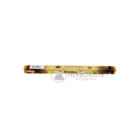 Encens myrrhe Tulasi en 8 bâtonnets - بخور المر التولاسي في 8 أعواد