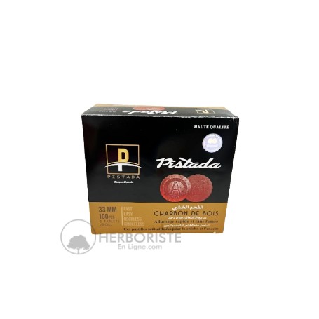 Charbon ardent Pistada 33mm Original - la boite - فحم مشتعل