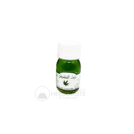 Huile de chanvre indien - 30ml - زيت الحشيش