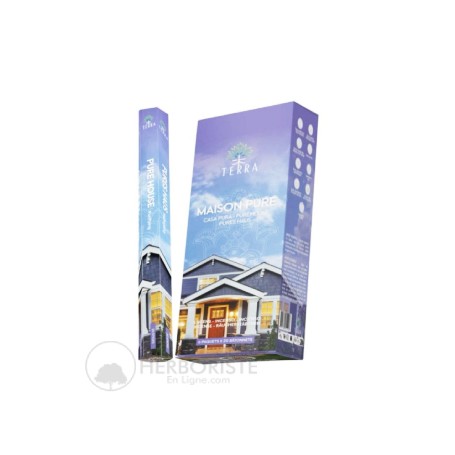 Encens TERRA Maison Pure – Sans Charbon – Hexa (20 bâtonnets) - بخورتيرا ميزون - خالي من الفحم - (20 عودًا)