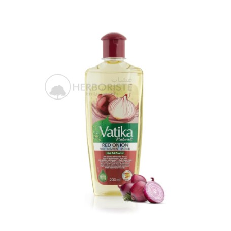 Vatika Huile Capillaire à l’Huile d’Oignon Rouge - 200 ml