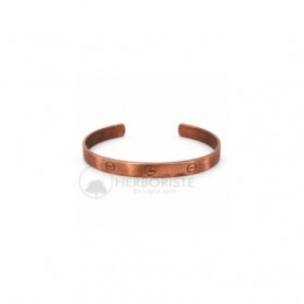 Bracelet artisanal marocain en cuivre véritable – Fès