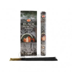 Encens HEM Magie Noire (Black Magic) – 20 g – ±20 bâtonnets – Protection et Rituels Ésotériques