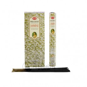 Encens HEM Precious Jasmine (Jasmin Précieux) – 20 g – ±20 bâtonnets – Amour et Harmonie