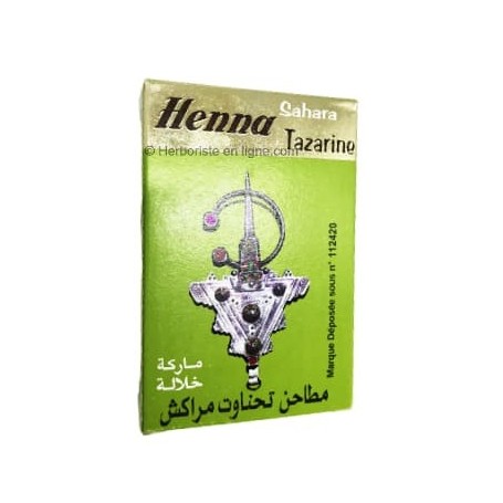 Henné Sahara Tazarine Qualité Supérieure - Pour les cheveux