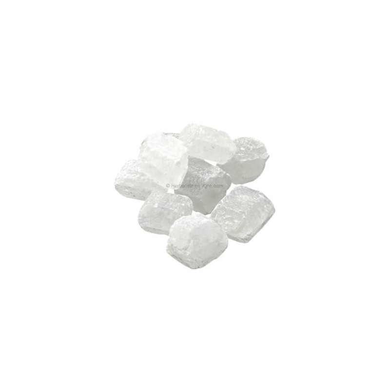 Morceaux en cristal de sucre candi - blanc - 40g - قطع كريستال سكركاند