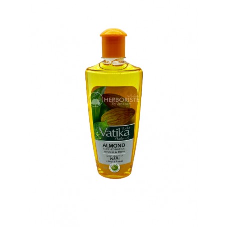 Vatika - Huile d'amande Douce spéciale cheveux - 200ml